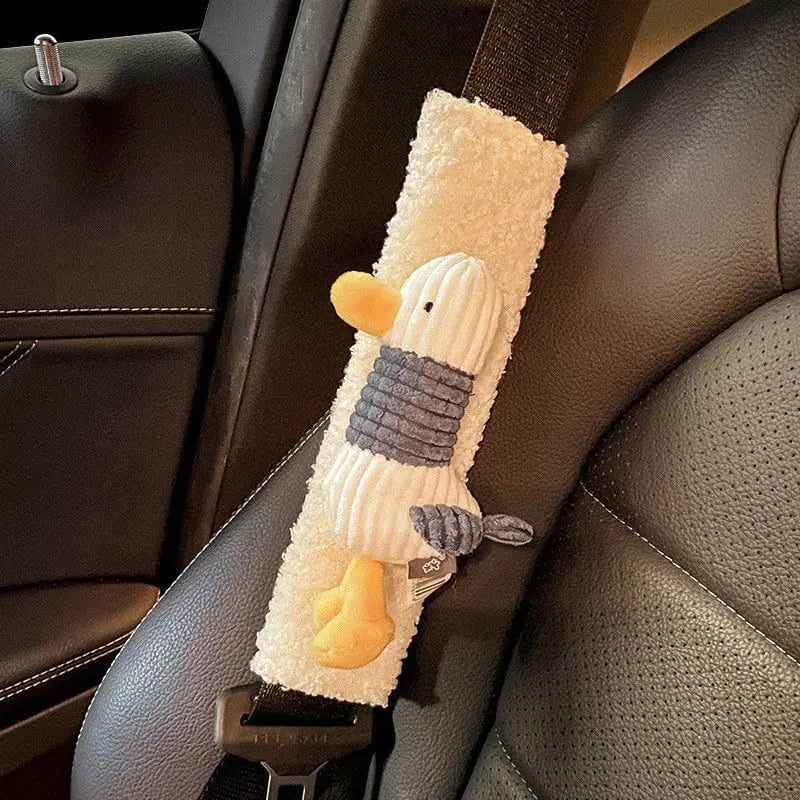 Crochet Duck Seat Belt Protector