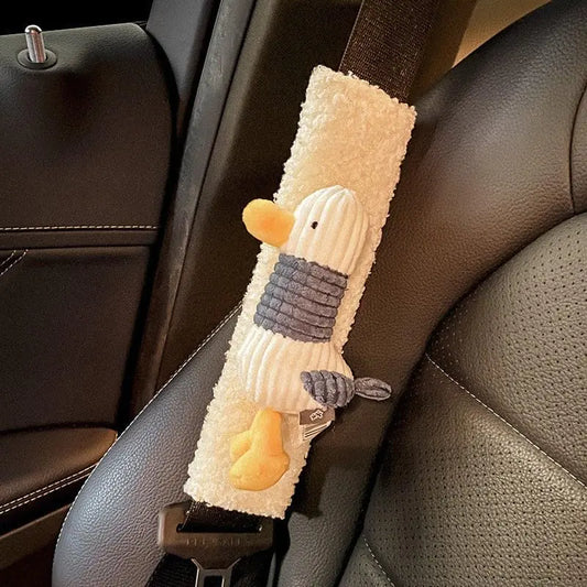 Crochet Duck Seat Belt Protector