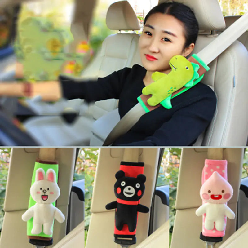 Cute Plushie Seat Belt Cover