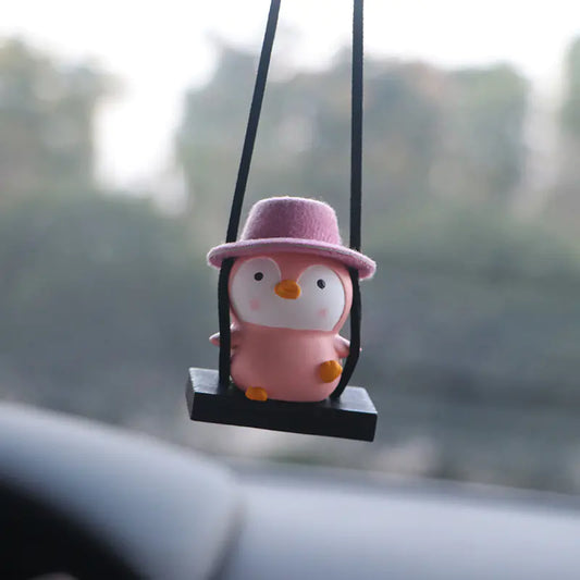Swinging Penguin Charm